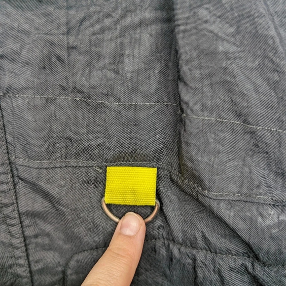 Vintage 90s 00s Embrodered Adidas Logo Zip Up Jacket Black Blue Mens M - Picture 11 of 14